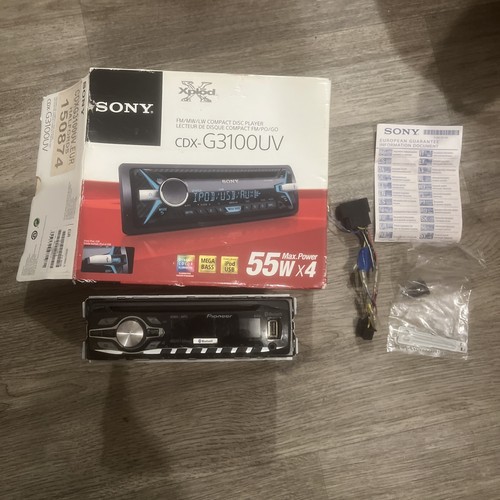 Sony cdx g1000u - cdx-g1000u, car