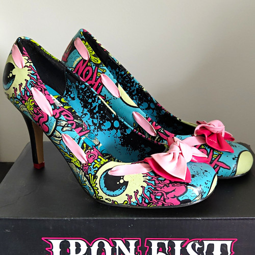 Iron fist eyeballs - iron, &