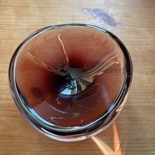 Orrefors Sven Palmqvist Brown