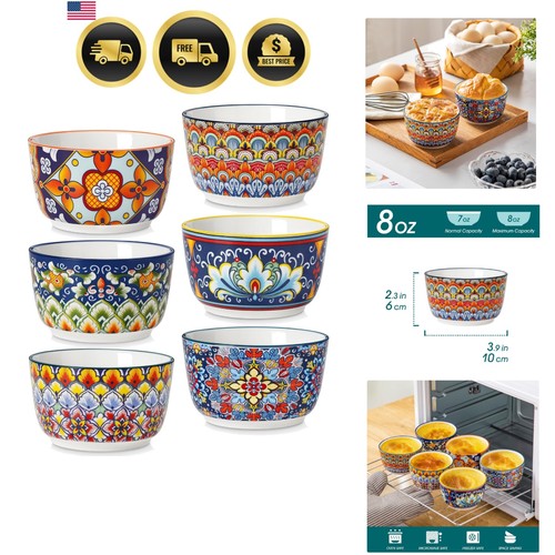 Ramekins oven safe - 8, set