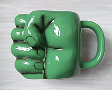 Marvel Incredible Hulk Fist Hand 3D Ceramic Coffee Cup Mug.550ml.Large Novelty.