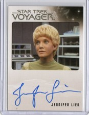Star Trek Voyager Heroes & Villains 2015 Auto Autograph Jennifer Lien as Kes
