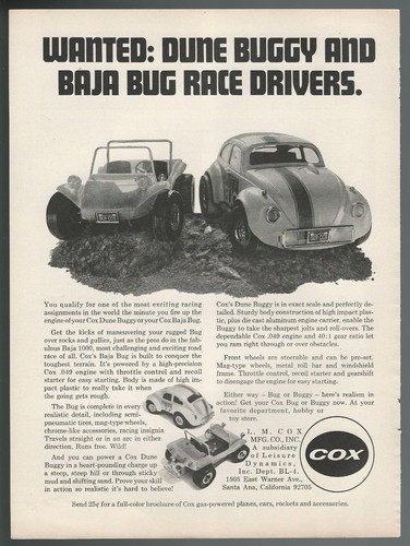 1972 cox dune buggy - 1972,