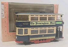 Vintage 1991 CORGI TRAM 97294 GREAT BRITISH TRAM COMPANY BIRMINGHAM MAIL / Tizer