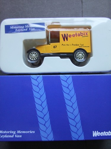 Leyland van weetabix corgi - van,