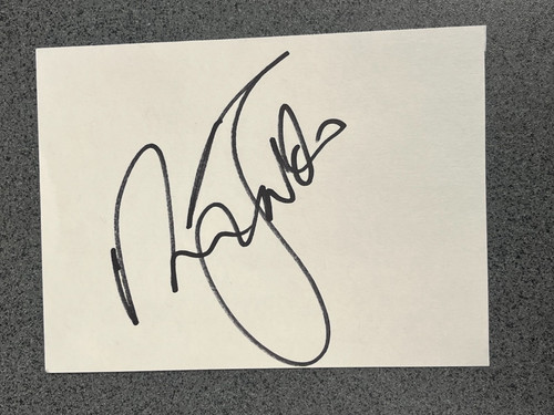 Nick faldo signed - faldo, autographed