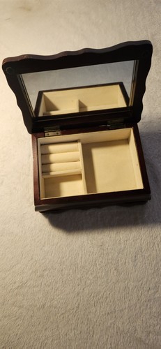 Small jewelry box with mirror - jewelry,