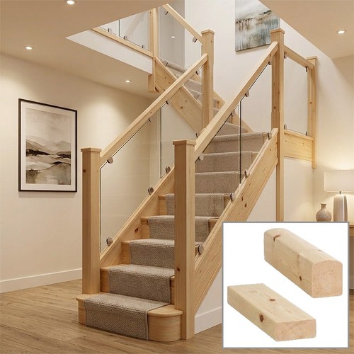 Pine glass contemporary - pine,