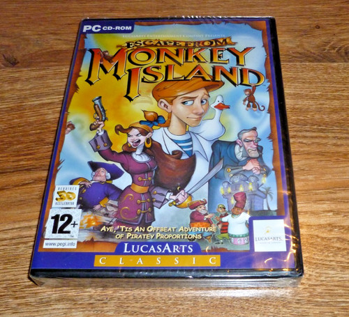 Escape from monkey island new - island,