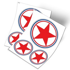 Sticker set of 3 for Vespa