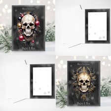 Personalised gothic festive - personalised, a5