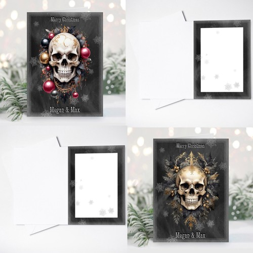 Personalised gothic festive - personalised,