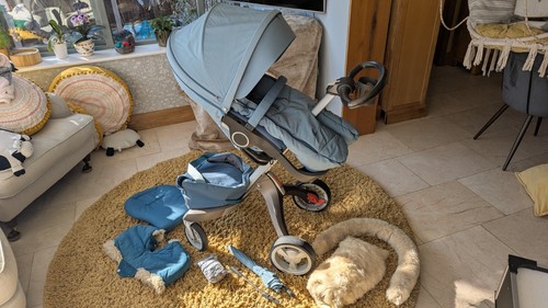 Stokke xplory pram - in, teal