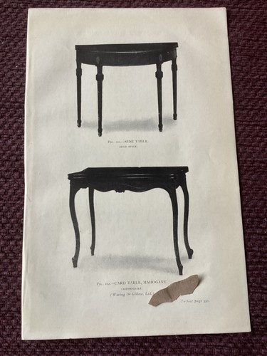 Antique print waring - waring, &