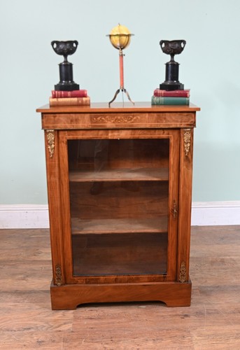 Victorian pier cabinet burr - victorian,