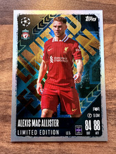 TOPPS MATCH ATTAX 24/25 LIMITED EDITION Alexis Mac Allister Liverpool le 5
