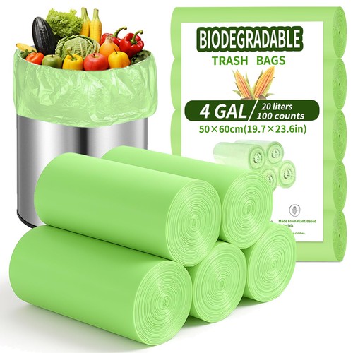 100 pack biodegradable bin - pack,