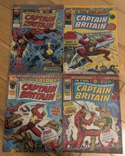 CAPTAIN BRITAIN 1976 #1 #2 #4
