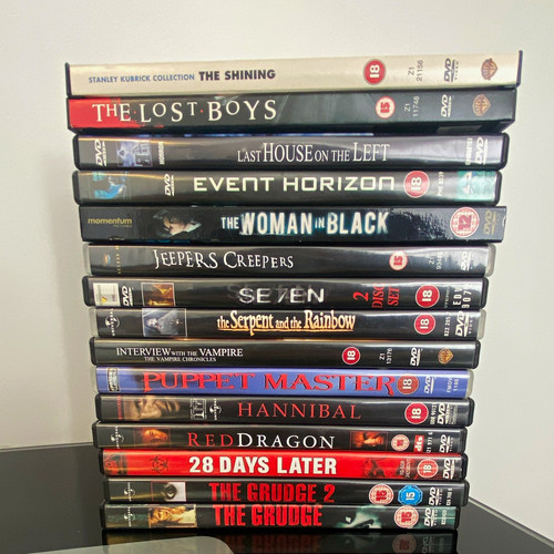 Horror film dvd bundle 15 - dvd, bundle,