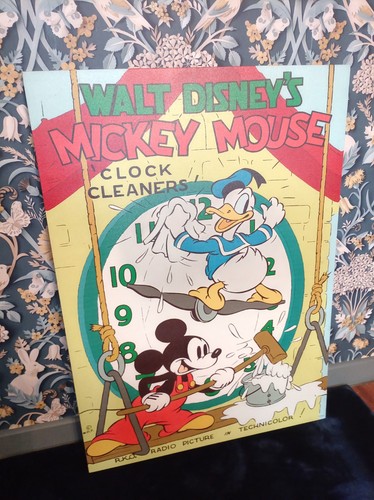 Walt disney clock cleaners - walt,