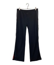 PRADA SPORTS Side Stripe Track Pants, Dark Navy, Size XL