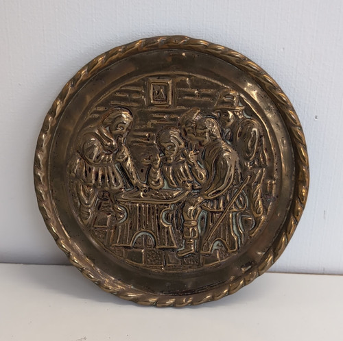 Decorative brass wall - brass,