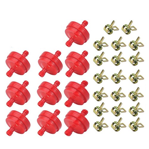 Red inline fuel filter for - inline,