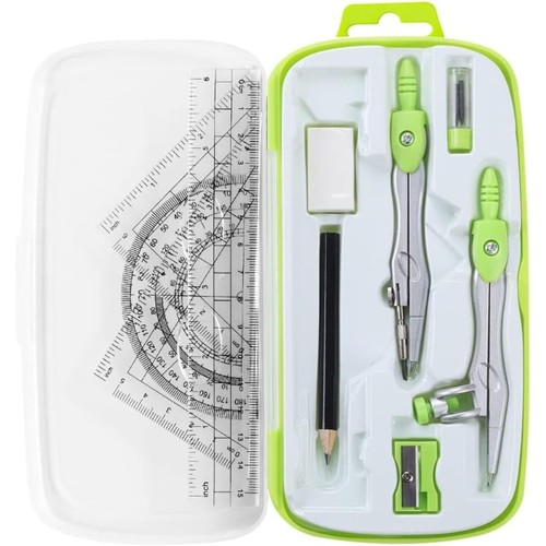 Piece math geometry kit set - 10-piece,