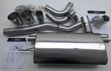 Milltek GPF Back Exhaust System Polished for BMW M135i X Drive (F40) SSXBM1152