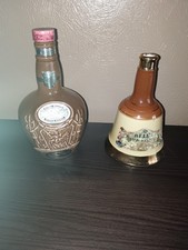 Whisky Bottles. Chivas Royal Salute  Bells Bell. Old. Novelty.