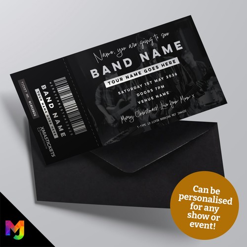 Personalised mock gig - personalised,