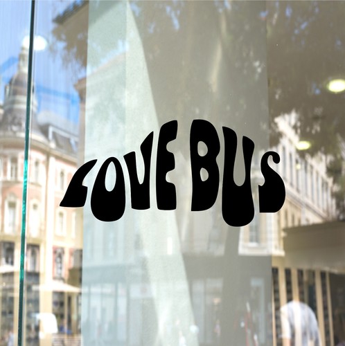 Lovebus sticker car camper - sticker,
