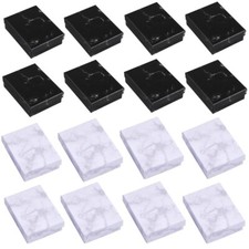 TRIXES 16PK Marble Jewellery Gift Box Set Display Weddings Christmas