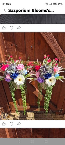 Artificial flower planters - flower,