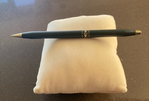 Cross solid black gold leaf - solid,