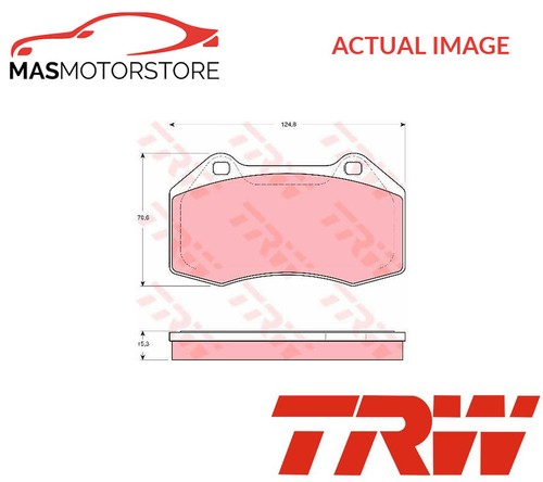 Brake pads set - braking, pad