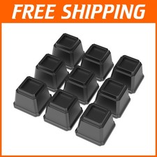 Sofa Table Furniture Riser Set - 4 Inch Bed Elevators