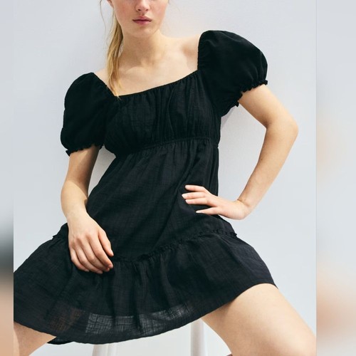 Divided ruffle trimmed - h&m, ruffle-trimmed
