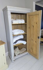 Antique French Wardrobe Linen