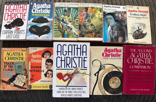 Agatha christie 11x books - christie,