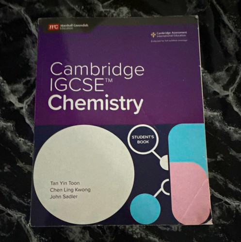 Cambridge igcse chemistry - cambridge,