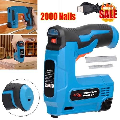 Cordless staple nail gun 2in1 - cordless,