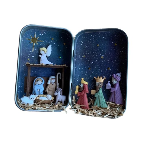 Christmas nativity scene - nativity,