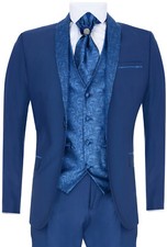Mens 4 Piece Wedding Suit