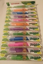 MATADOR PINPOINT PENS; black