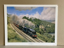 Railway art print Settle to