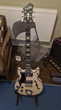 Hagstrom  Alvar Swedish Frost Left Handed Electric Guitar