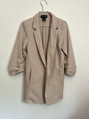 Rachel zoe beige plaid - beige, blazer
