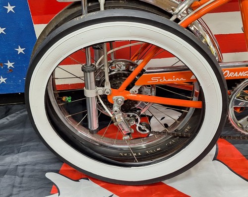 White wall slick tire - 20",
