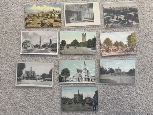 Vintage banbury postcards lot - banbury,